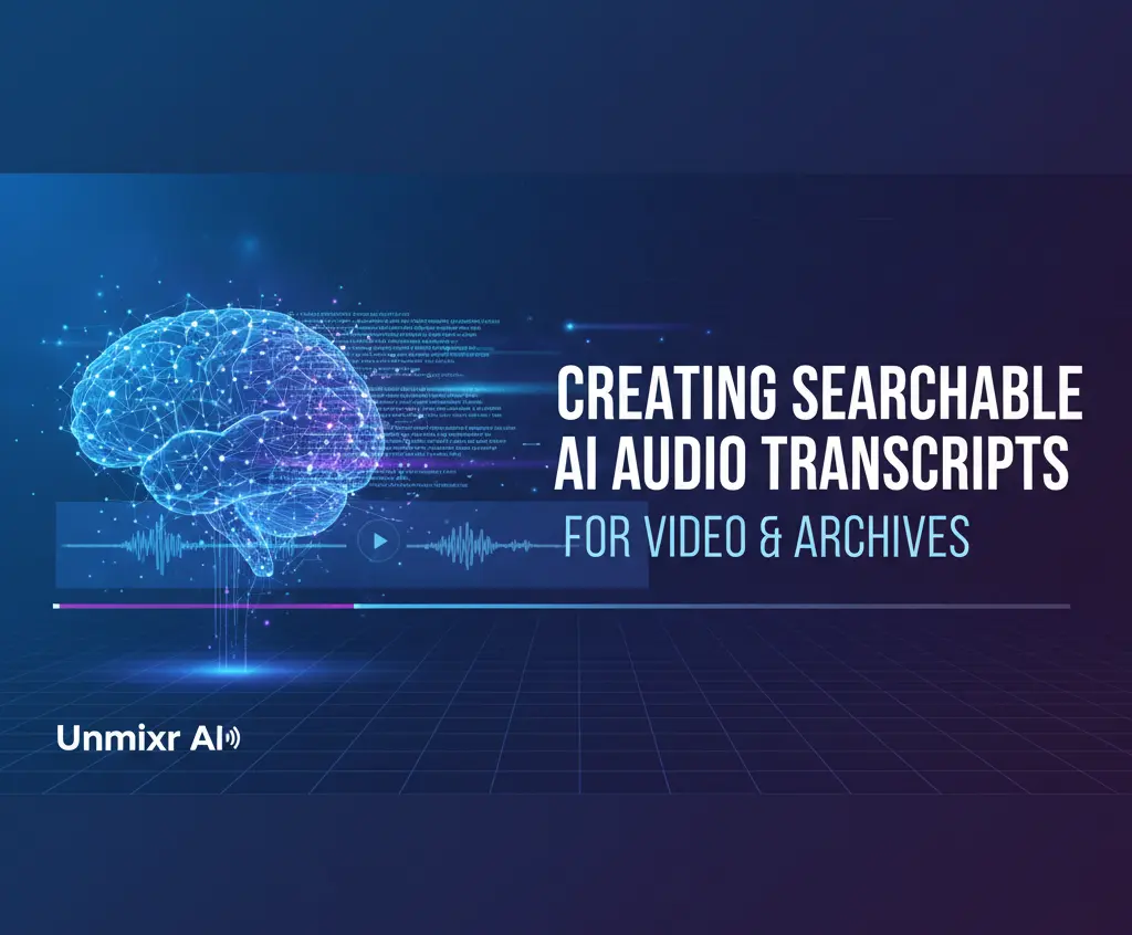 Searchable Video/Audio Archives with AI Transcription