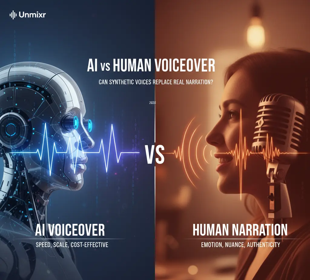 AI vs Human Voiceover